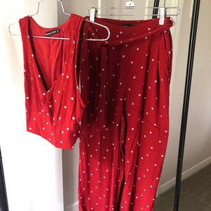 Abercrombie Top and Culotte Set